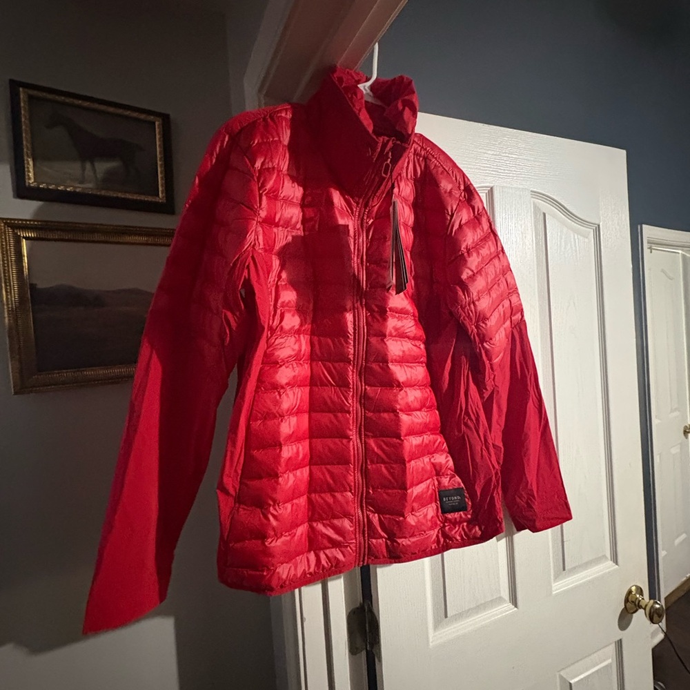 Men's Red Performance Jacket NWT - image 1